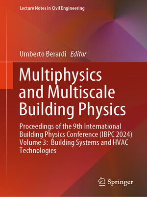 cover image of Multiphysics and Multiscale Building Physics